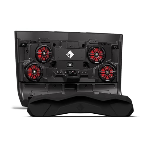 Rockford Fosgate RNGR18-ROOF2M2 All-in-One Ranger Roof Audio System – Front Audio Roof for Select 2018+ Polaris Ranger 2-Door Models Rockford Fosgate RNGR18-ROOF2M2 All-in-One Ranger Roof Audio System – Front Audio Roof for Select 2018+ Polaris Ranger 2-Door Models